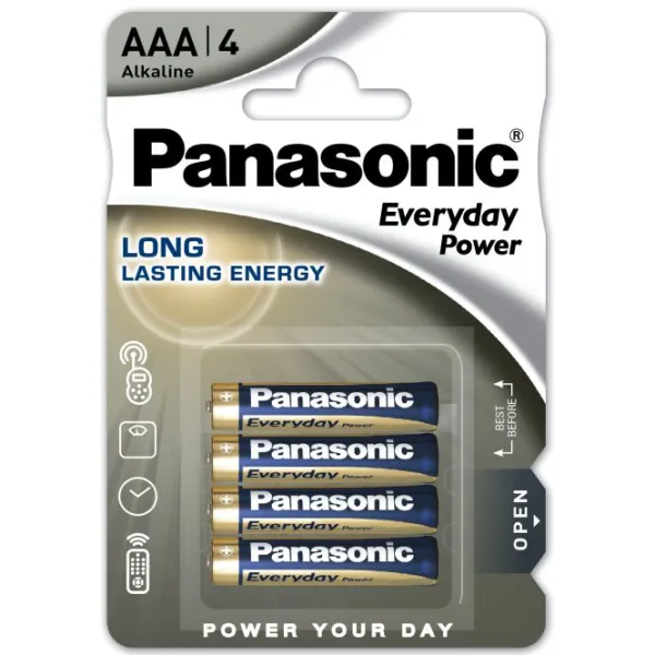 Produktas Panasonic Everyday LR03 (AAA) Paveikslėlis