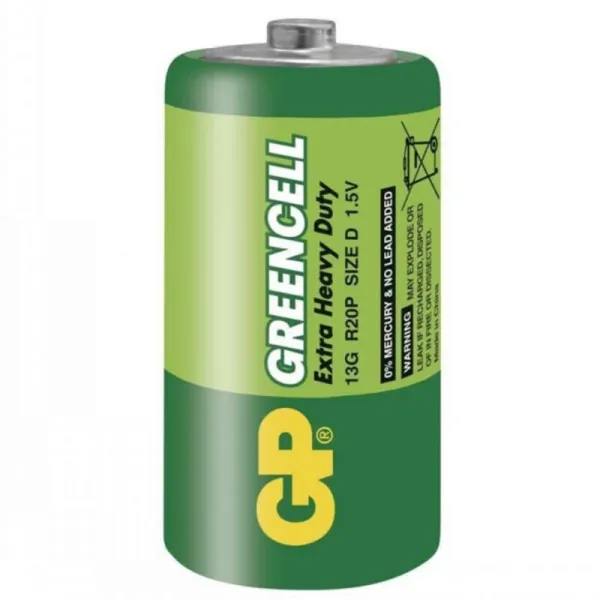 Produktas GP Greencell R20 (D) Paveikslėlis