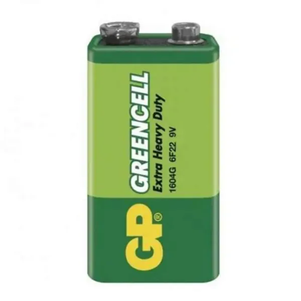 Produktas GP Greencell 6F22 (9 V) Paveikslėlis