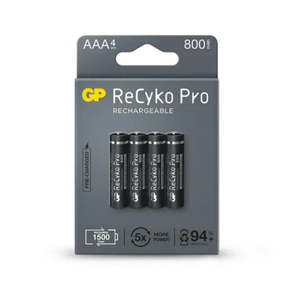 Akum. GP ReCyko PRO NiMH  AAA 800mAh EB4