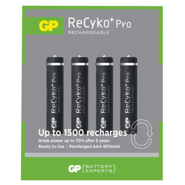 Akum. GP Recyko Pro 800 mAh (AAA)