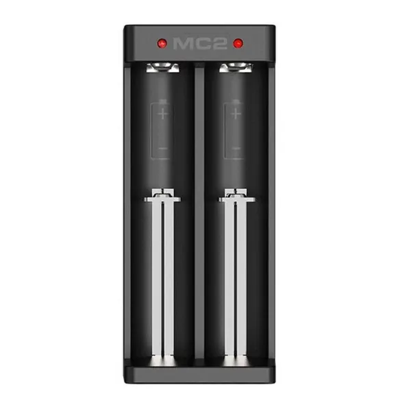 Akumuliatorių įkroviklis XTAR MC2-C Li-Ion 18650/26650 USB-C