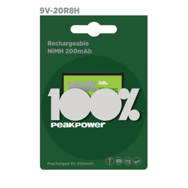 Akum. NiMH  9V PP20R8H
