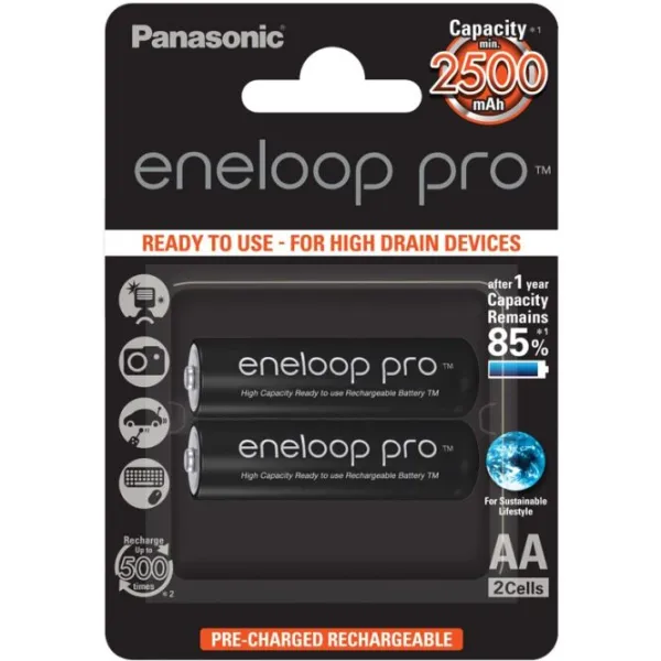 Akum. Eneloop Pro HR6 2500 mAh (AA)