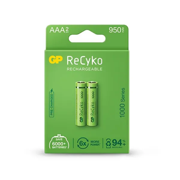 Akum. GP ReCyko NiMH  AAA 950 mAh EB2