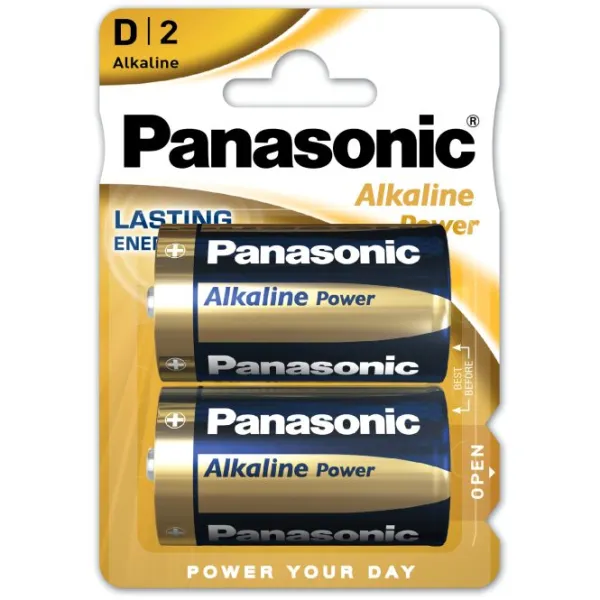 Produktas Panasonic Alkaline LR20 (D) Paveikslėlis