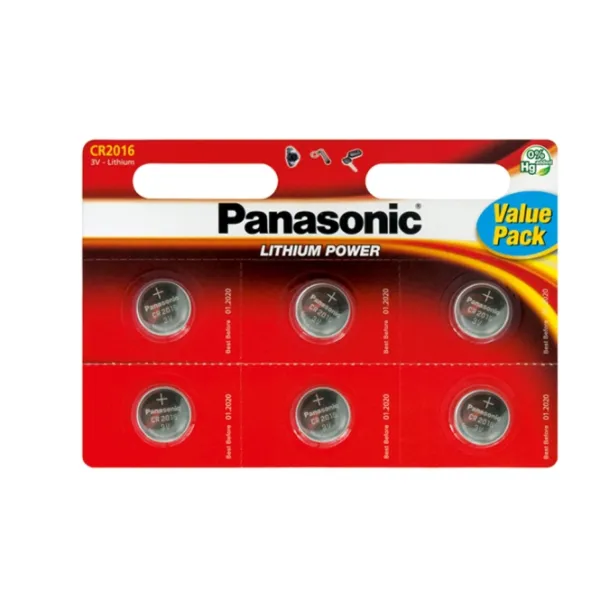 Produktas Panasonic Lithium CR2016 Paveikslėlis