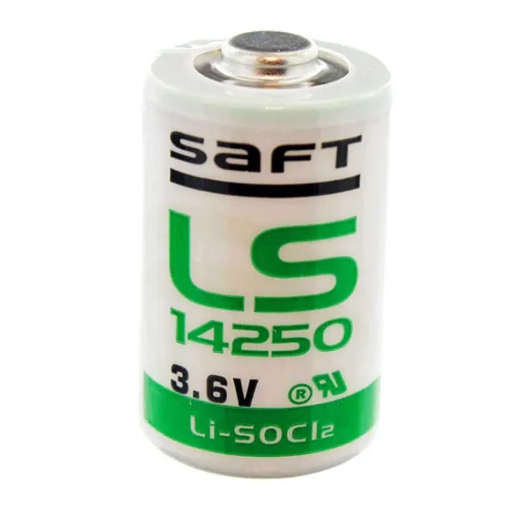 Produktas Baterija SAFT 1/2AA 3.6V (14250) 1200mAH Paveikslėlis