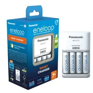 Baterijų įkroviklis BQ-CC17 + 4xAA 2000mAh