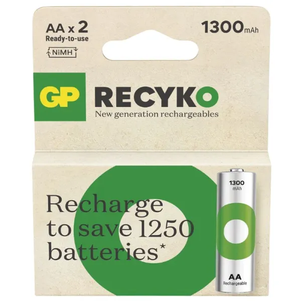Akum. GP ReCyko NiMH  AA 1300mAh EB2