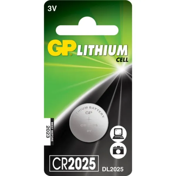 Produktas GP CR2025 Paveikslėlis