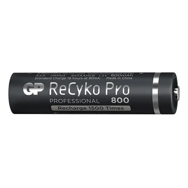 Produktas Akum. GP ReCyko PRO NiMH  AAA 800mAh EB4 Paveikslėlis