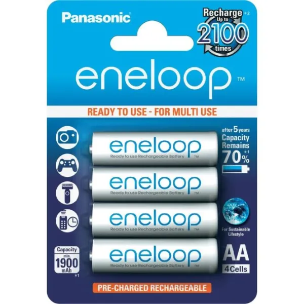 Akum. Eneloop HR6 1900 mAh (AA)