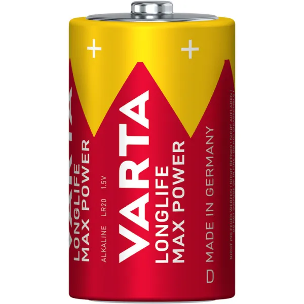 Produktas Varta Longlife Max Power 4720 LR20 (D) Paveikslėlis