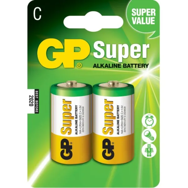 Produktas GP Super LR14 (C) Paveikslėlis