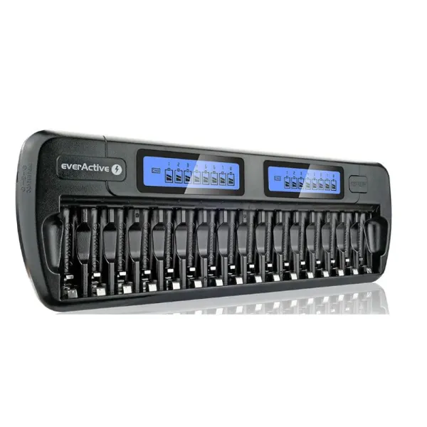 Akumuliatorių  įkroviklis NC-1600 everActive Ni-Mh 16 kanalų