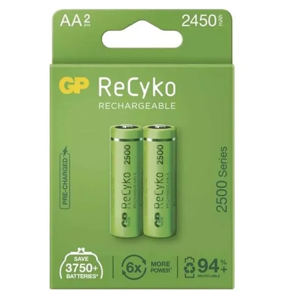 Akum. GP ReCyko NiMH  AA 2500mAh