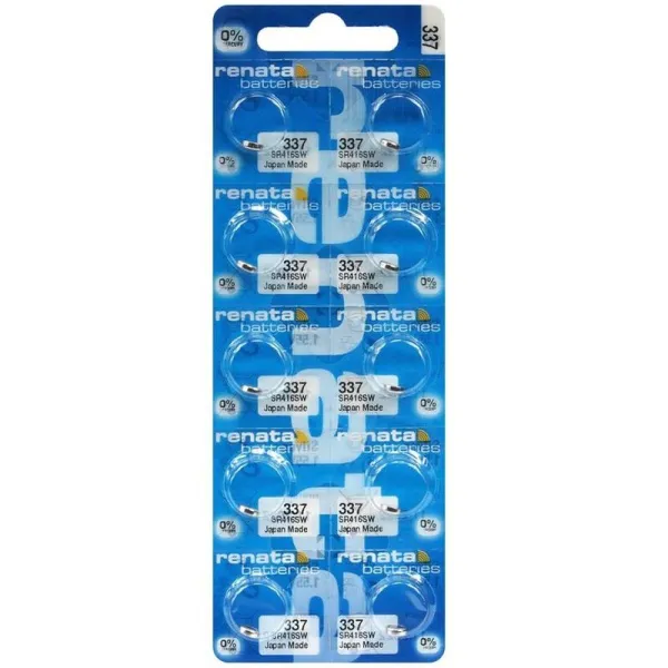 Produktas Baterija  Renata 337 (SR416SW) Paveikslėlis