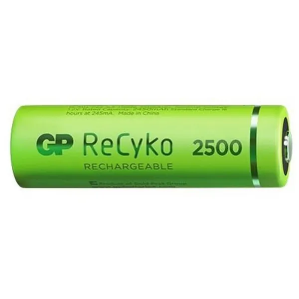 Produktas Akum. GP ReCyko NiMH  AA 2500mAh Paveikslėlis