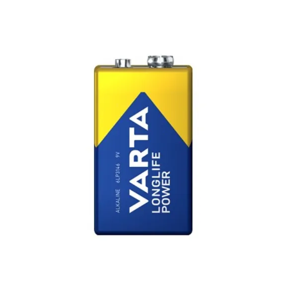 Produktas Baterija Varta Longlife Power 6LR61 (9V) Paveikslėlis