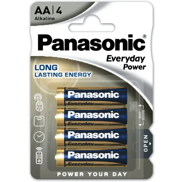 Produktas Panasonic Everyday LR6 (AA) Paveikslėlis