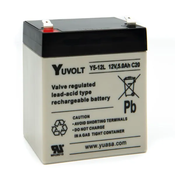 Produktas Akumuliatorius Yuasa YUVOLT 12 V 5 Ah Paveikslėlis