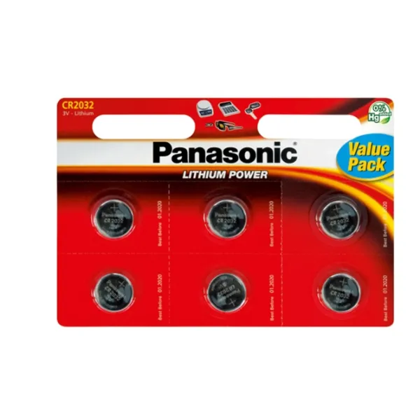 Produktas Panasonic Lithium CR2032 Paveikslėlis
