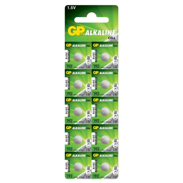 Produktas GP 192 (LR41, AG3) Paveikslėlis