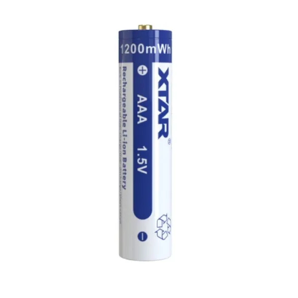 Akum. XTAR AAA Li-ion 1.5V 1200 mWh (680 mAh)