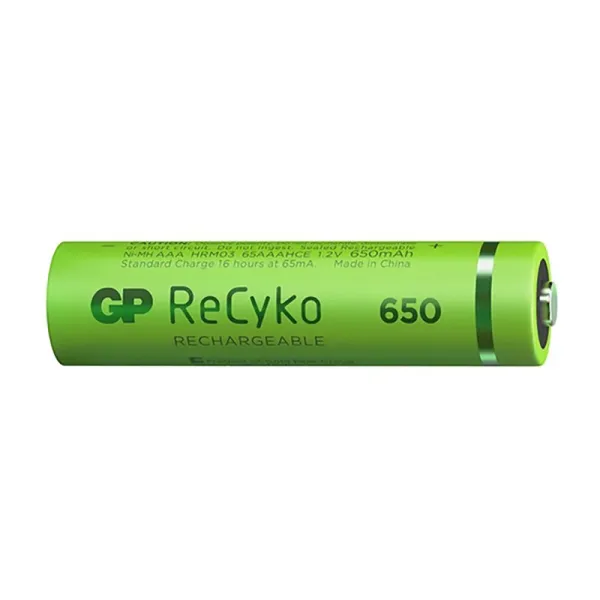 Produktas Akum. GP ReCyko NiMH  AAA 650mAh EB2 Paveikslėlis