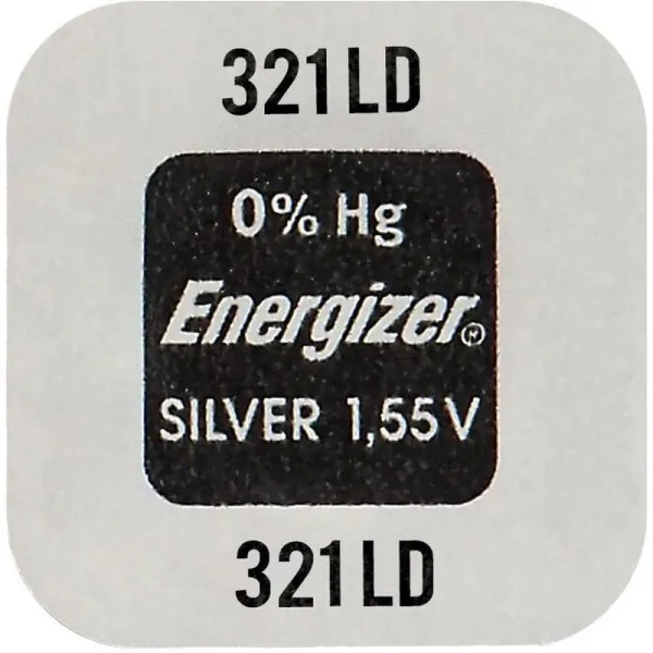Produktas Baterija Energizer 321 (SR65/321LD/SR616SW) Paveikslėlis