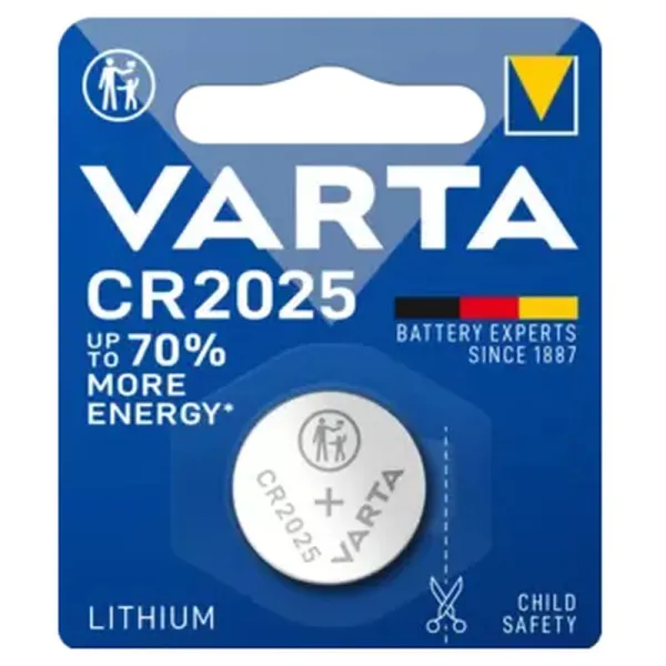 Produktas Varta CR2025 Paveikslėlis