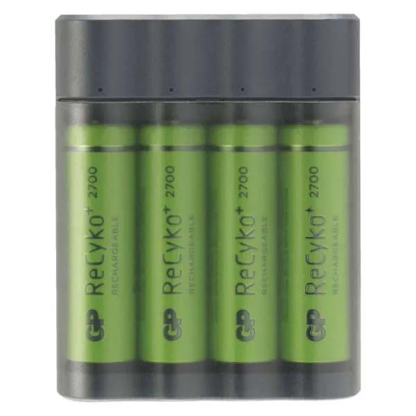 Baterijų įkroviklis GP AA 4  2600 mAh