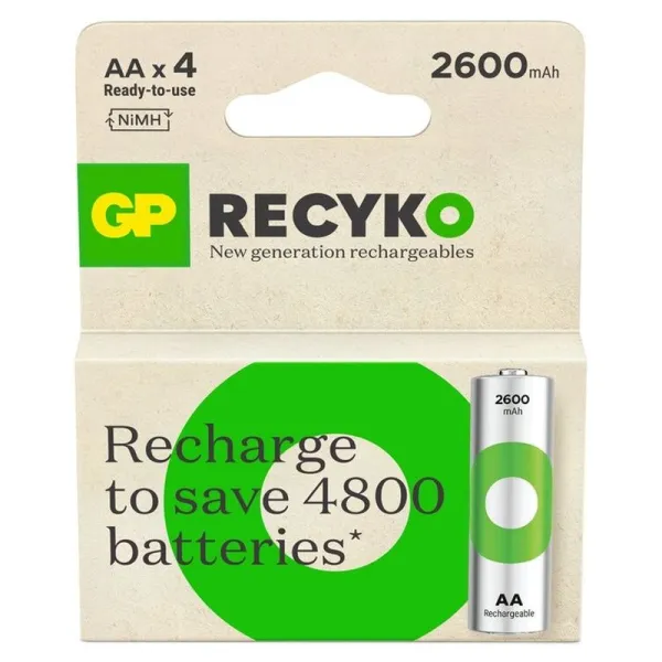 Akum. GP ReCyko NiMH AA 2600mAh EB4