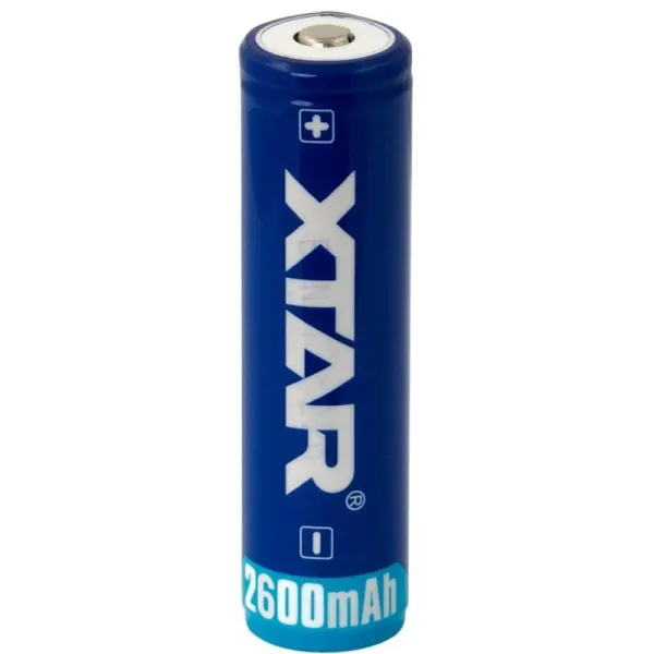 Produktas Akum.  XTAR 18650-260PCM LI-Ion 3.7V 2600mAh 4.5A su apsauga Paveikslėlis