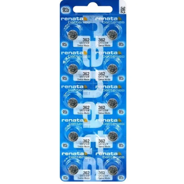 Produktas Baterija Renata 362 (SR58, SR721SW) Paveikslėlis