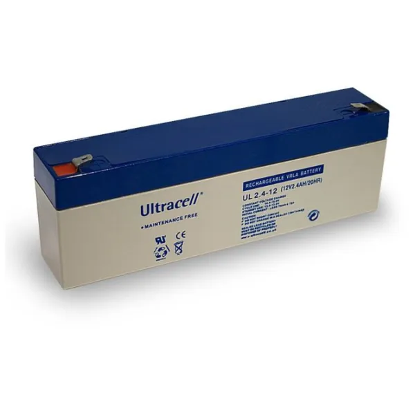 Produktas Akumuliatorius Ultracell 12 V 2.4 Ah Paveikslėlis