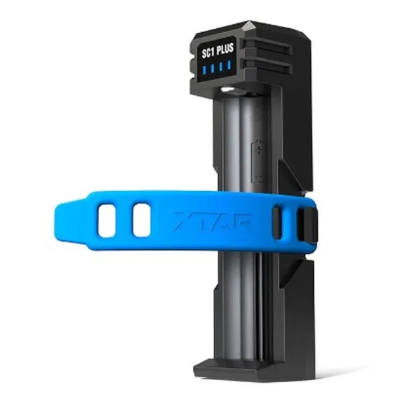 Produktas Akumuliatorių įkroviklis  XTAR SC1 PLUS Li-Ion-NiMh 18650/26650 3A USB-C su nešiojamo įkroviklio ("powerbank") funkcija Paveikslėlis