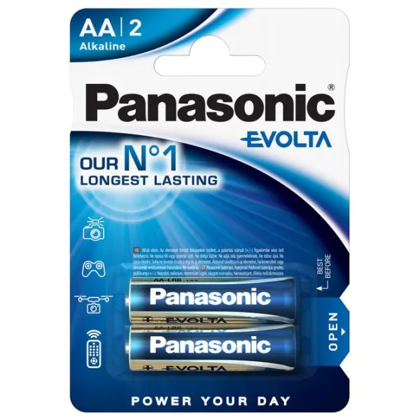 Produktas Panasonic Evolta LR6 (AA) Paveikslėlis