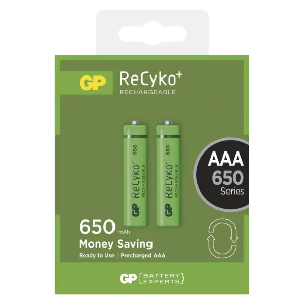 Akum. GP NiMH LSD 650 mAh (AAA)