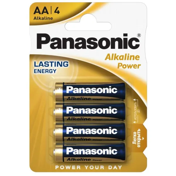 Produktas Panasonic Alkaline LR6 (AA) Paveikslėlis