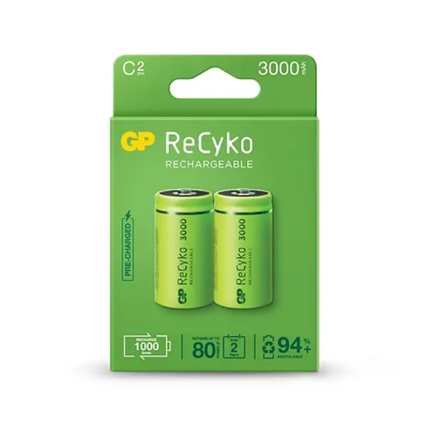 Akum. GP ReCyko NiMH  C 3000mAh EB2