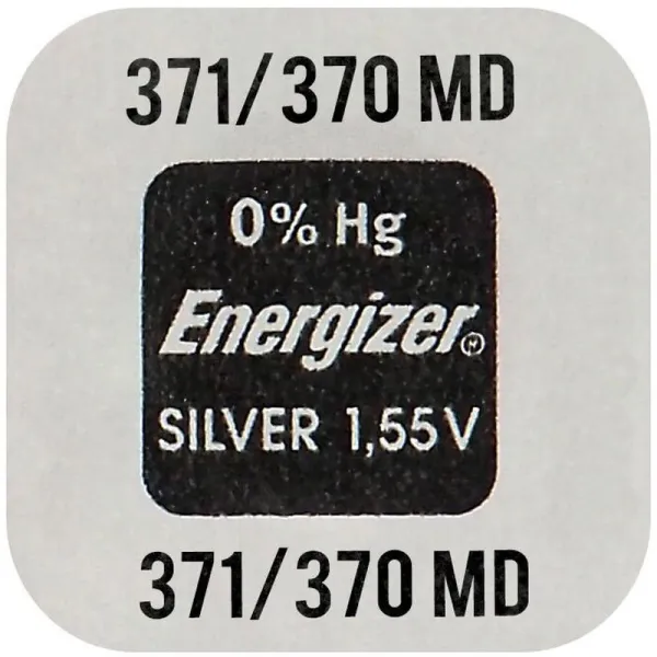 Produktas E3371 Energizer 371/370 (SR920W, G6) Paveikslėlis