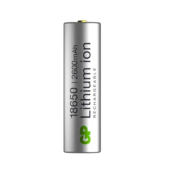 Produktas Akum. GP 18650 Li-ion 3.7V 2600mAh su apsauga Paveikslėlis