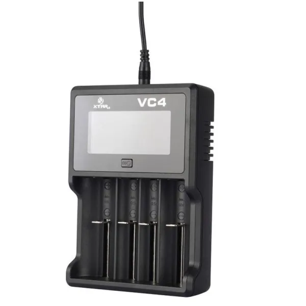 Produktas Akumuliatorių įkroviklis XTAR VC4 Li-Ion/NiMh 18650/32650 USB Paveikslėlis